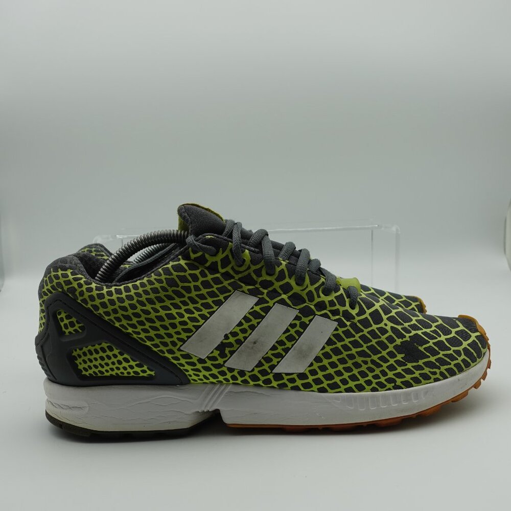 Adidas ZX Flux Torsion Men Size 11 Shoes Green Athletic Training Sneakers